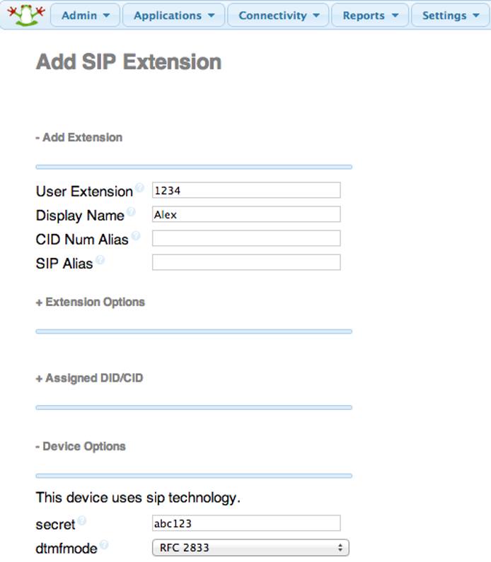 Extension info. Extension info.