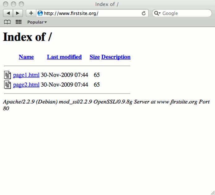 Website running under Apache on Ubuntu 10.10 (Maverick). Website running under Apache on Ubuntu 10.10 (Maverick).